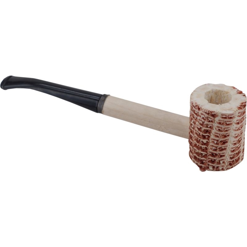 PRESENTOIR 12 PIPES EN BAMBOU BI-COLOR 12/420
