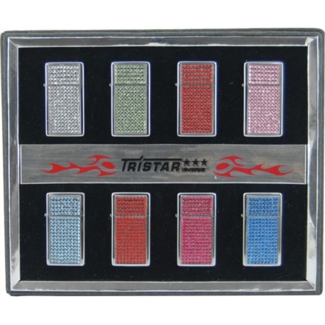 BRIQUET ESSENCE TRISTAR LADY STRASS 8/80*