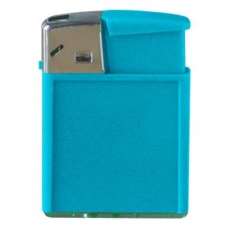 BRIQUET ATOMIC PIEZO DOMING SQUARE COLORIS BLEU TURQUOISE 25/500