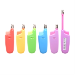 BRIQUET ATOMIC ALLUME TOUT A GAZ COLORIS NEONS ASSORTIS 25/500