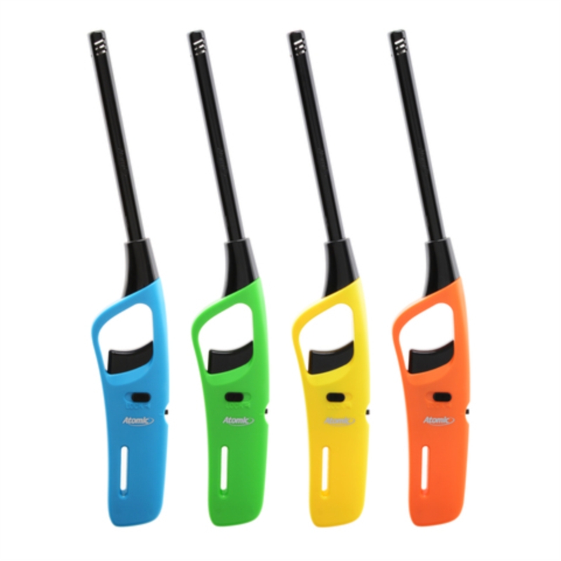 Briquet Atomic allume tout piézo 27 cm Melbourne assortis 16/192