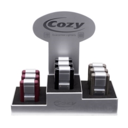 Briquet Cozy jet flamme Appolo 3 coloris assortis 9/108