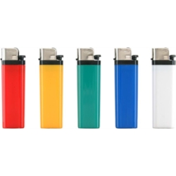 Briquet Atomic pierre jetable coloris opaques assortis 50/1000