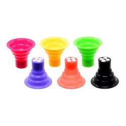 PRESENTOIR 24 EMBOUTS SILICONE POUR PIPE A TABAC ASSORTIS 24/480