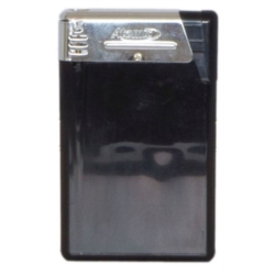 BRIQUET ATOMIC EXTRA PLAT RECHARGEABLE NOIR 20/400*