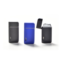 Briquet Colton turbo red flamme bleu & noir 13/260*