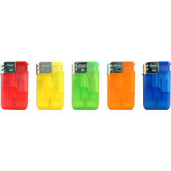 Briquet biggy 5 coloris frosted 25/500*
