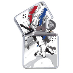 Briquet essence Atomic décors Foot 12/360*