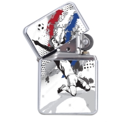 Briquet essence Atomic décors Foot 12/360*