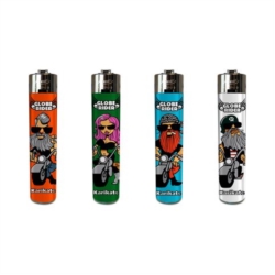 BRIQUET ATOMIC FESTIVAL PIERRE RECHARGEABLE DECORS RIDERS 48/1152