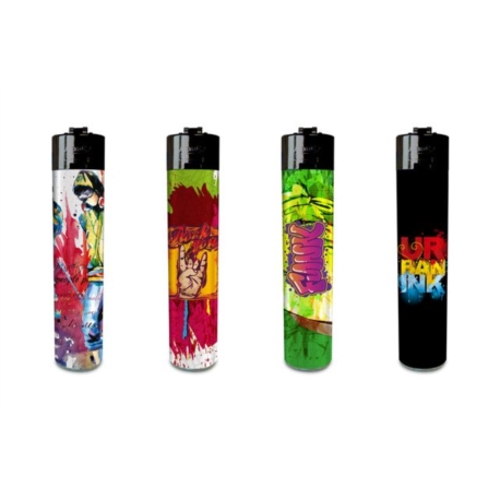 BRIQUET ATOMIC FESTIVAL PIERRE RECHARGEABLE DECORS URBAN 48/1152