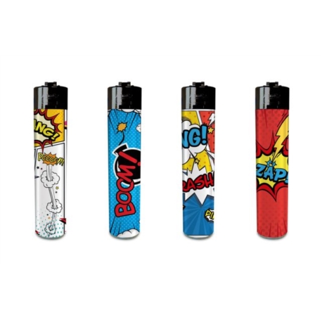 BRIQUET ATOMIC FESTIVAL PIERRE RECHARGEABLE DECORS BOOM 48/1152