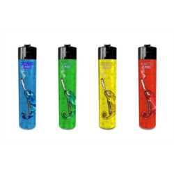 BRIQUET ATOMIC FESTIVAL PIERRE RECHARGEABLE DECORS GEKKO 48/1152