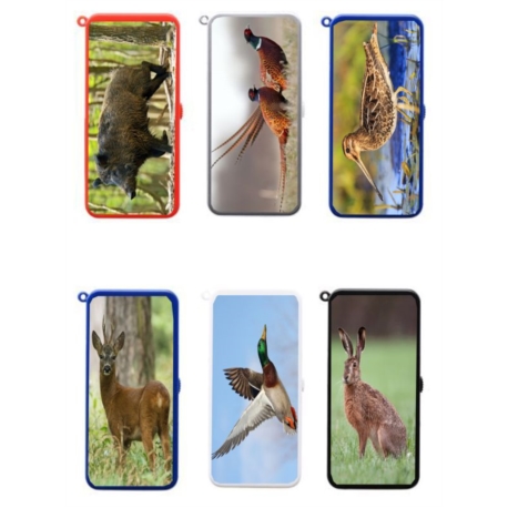 BRIQUET ATOMIC METALLI RECHARGEABLE USB DECORS CHASSE & PECHE 13/260