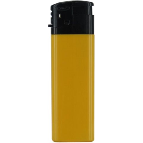 BRIQUET ATOMIC ELECTRONIQUE SLIM JAUNE/TOP NOIR 50/1000