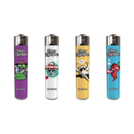 BRIQUET ATOMIC FESTIVAL PIERRE RECHARGEABLE DECORS NEW MEXICO 48/1152