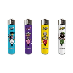 BRIQUET ATOMIC FESTIVAL PIERRE RECHARGEABLE DECORS  SCOOTERS 48/1152