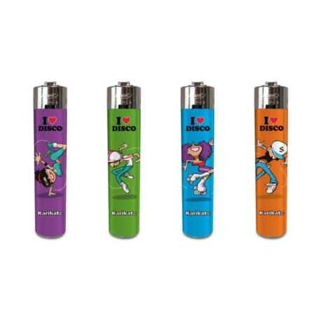 BRIQUET ATOMIC FESTIVAL PIERRE RECHARGEABLE DECORS LOVE DISCO 48/1152