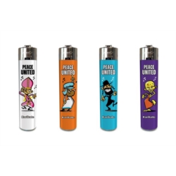 BRIQUET ATOMIC FESTIVAL PIERRE RECHARGEABLE DECORS PEACE UNIT48/1152