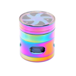 BROYEUR A TABAC METAL 40MM 4 PARTIES RAINBOW 12/240