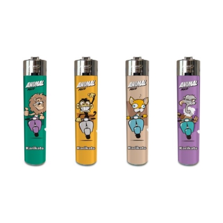 BRIQUET ATOMIC FESTIVAL PIERRE RECHARGEABLE DECORS ANIMAL RACE48/1152