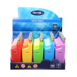 BRIQUET ATOMIC ALLUME TOUT A GAZ COLORIS NEONS ASSORTIS 25/500