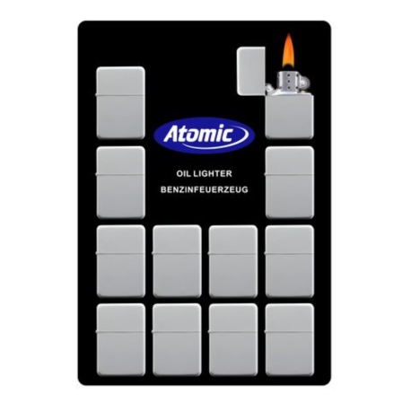 BRIQUET ATOMIC ESSENCE METAL COLORIS BLANC 12/360