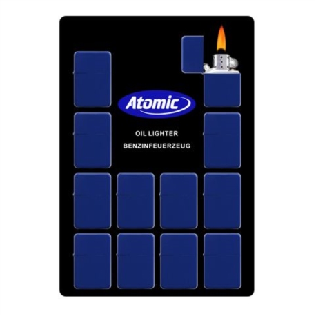 BRIQUET ATOMIC ESSENCE METAL COLORIS BLEU 12/360