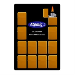 BRIQUET ATOMIC ESSENCE METAL COLORIS JAUNE 12/360