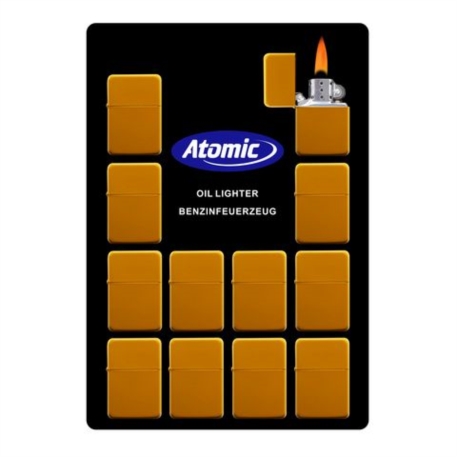 BRIQUET ATOMIC ESSENCE METAL COLORIS JAUNE 12/360