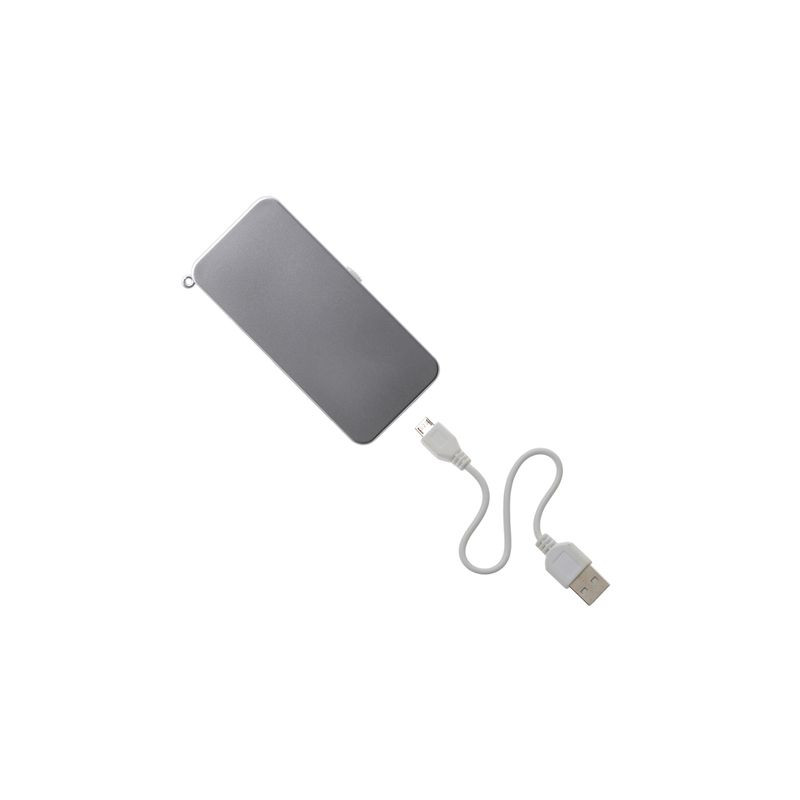 Briquet Atomic rechargeable USB plastique coloris argent 13/260