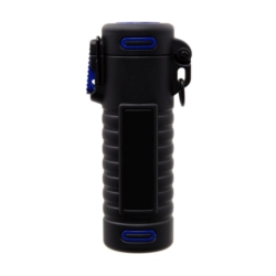 Briquet Atomic outdoor arc simple noir/bleu rechargeable usb 1/48