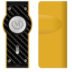 Briquet table Myon racing edition Jaune 4jet + perce cigare 5/50