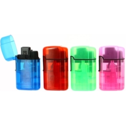 Briquet Jet flamme 5 coloris givrés assortis 20/360