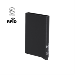 Porte-cartes aluminium recyclé RFID pour 10 cartes 1/50