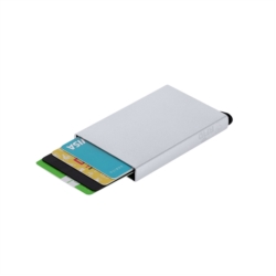 Porte-cartes aluminium recyclé RFID pour 10 cartes 1/50