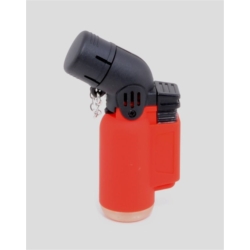 Briquet Atomic 2 - double jet flamme réservoir + chaine rubber 25/500