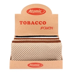 Blague à tabac Mini imitation cuir design Textile 6/120