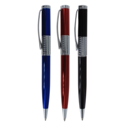 Stylo Bille Pierre Cardin Berlin 4 couleurs Bleu,rouge,noir et blanc