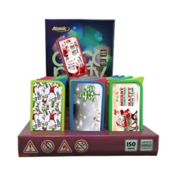 Briquet Atomic doming piézo néon Noël 13/260