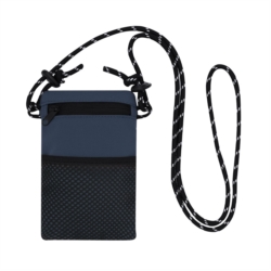Fourre tout polyester 150D avec sangle ajustable 19x12x2 cm 1/20