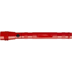 Torche flexible téléscopique 55 cm max aluminium 3LED 1/50