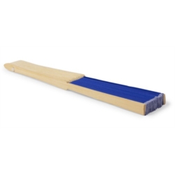 Eventail bambou et tissu polyester 190 T 38x21cm 