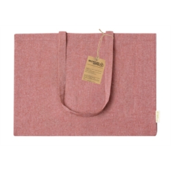 Sac shopping coton recyclé 220gr/m2 50x36x12 cm 1/50