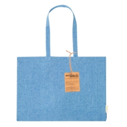 Sac shopping coton recyclé 220gr/m2 50x36x12 cm 1/50