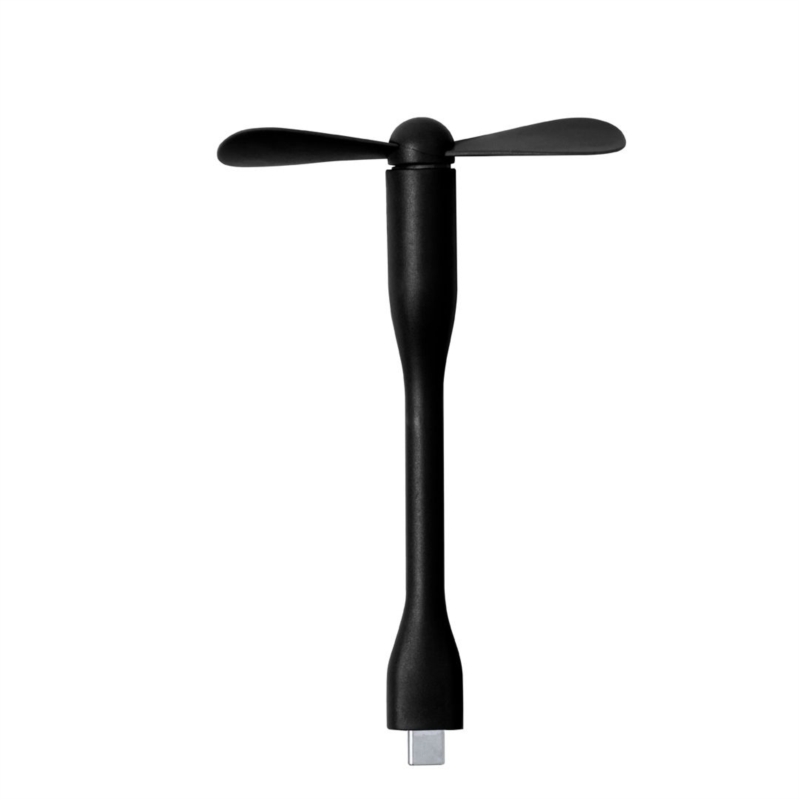 Ventilateur flexible - Connexion type C - toucher caoutchouc