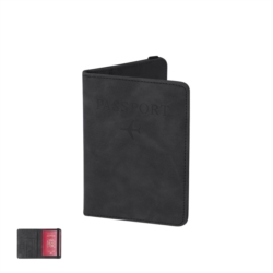 Étui pour passeport protection RFID plusieurs poches PU 1/50
