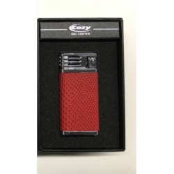 Briquet Cozy X arc électrique rechargeable USB chromé/ rouge 5/50