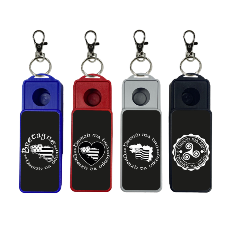 24 CendriClop le cendrier portable 100% recyclable décors Breizh
