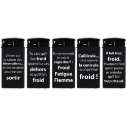 Briquet Atomic Large électronique noir Expressions IV 25/500